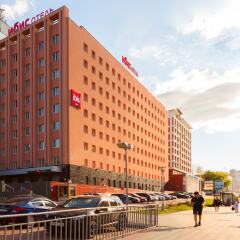 Гостиница Ibis Нижний Новгород вид на фасад фото 2