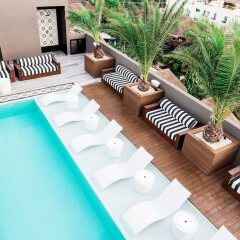 Отель Marquee Playa Hotel Мексика, Плая-дель-Кармен - отзывы, цены и фото номеров - забронировать отель Marquee Playa Hotel онлайн бассейн фото 2