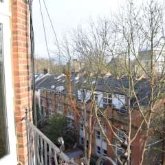 Апартаменты 1 Bedroom Apartment With Beautiful Views in Hampstead балкон