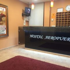 Отель Hostal Aeropuerto Мадрид интерьер отеля