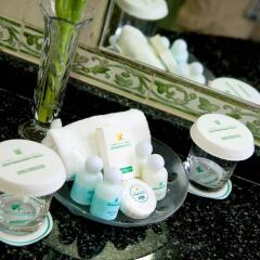 Отель Green Mubazzarah Chalets ОАЭ, Эль-Айн - отзывы, цены и фото номеров - забронировать отель Green Mubazzarah Chalets онлайн ванная