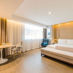 Отель Atour Hotel (Gulangyu Pier Sea View) Китай, Сямынь - отзывы, цены и фото номеров - забронировать отель Atour Hotel (Gulangyu Pier Sea View) онлайн комната для гостей фото 4