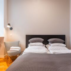 Апартаменты P&O Apartments Poznanska комната для гостей фото 2