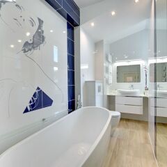 Апартаменты Lion Apartments - Parkowa 41 Сопот ванная