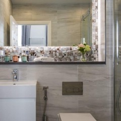 Отель Flying Butler Baker Street Apartments Великобритания, Лондон - отзывы, цены и фото номеров - забронировать отель Flying Butler Baker Street Apartments онлайн ванная