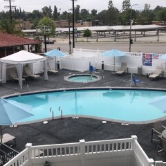 Отель Comfort Inn - Woodland Hills США, Лос-Анджелес - отзывы, цены и фото номеров - забронировать отель Comfort Inn - Woodland Hills онлайн бассейн фото 3