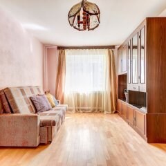Отель Home4day 2bedroom flat by Aurora cruiser Санкт-Петербург комната для гостей