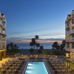 Отель Loews Santa Monica Санта-Моника бассейн фото 2