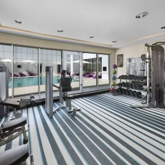 Отель Courtyard by Marriott Riyadh Olaya фитнесс-зал фото 3