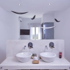 Art Hotel Santorini ванная фото 2
