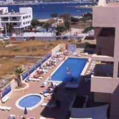 Отель Apartamentos Blue Star спортивное сооружение