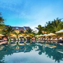 Отель Hoi An Silk Village Resort & Spa бассейн фото 2