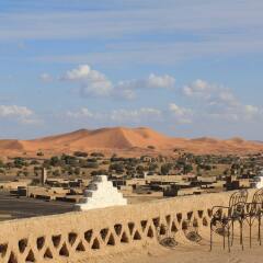Отель Kasbah Panorama Марокко, Мерзуга - отзывы, цены и фото номеров - забронировать отель Kasbah Panorama онлайн пляж