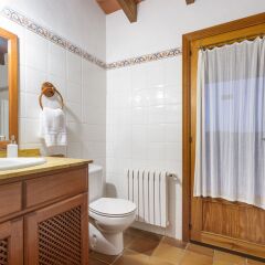 Отель Agroturismo Finca Es Carbó ванная фото 2