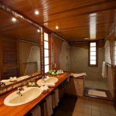 Отель Kia Ora Resort & Spa Французская Полинезия, Рангироа - отзывы, цены и фото номеров - забронировать отель Kia Ora Resort & Spa онлайн ванная фото 3