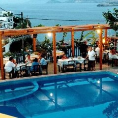 Отель Sofia Mythos Beach Aparthotel Греция, Милопотамос - 1 отзыв об отеле, цены и фото номеров - забронировать отель Sofia Mythos Beach Aparthotel онлайн бассейн фото 3