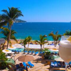 Copacabana Beach Hotel Acapulco пляж фото 2