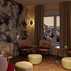 Отель NH Collection Madrid Gran Vía Испания, Мадрид - 1 отзыв об отеле, цены и фото номеров - забронировать отель NH Collection Madrid Gran Vía онлайн гостиничный бар