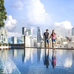 Отель Novotel Bangkok Platinum Бангкок бассейн