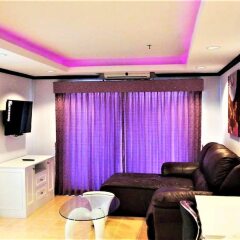 Отель 1 bed Luxury Condo Jomtien Паттайя комната для гостей фото 4