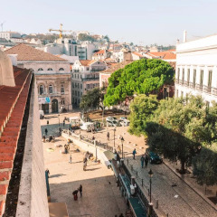 Отель Rossio Boutique Лиссабон балкон
