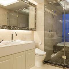 Отель Lagom Bright House Sea View Apartment Китай, Сямынь - отзывы, цены и фото номеров - забронировать отель Lagom Bright House Sea View Apartment онлайн ванная