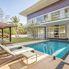 Отель GuestHouser 4 BHK Villa 4238 Гоа бассейн фото 2