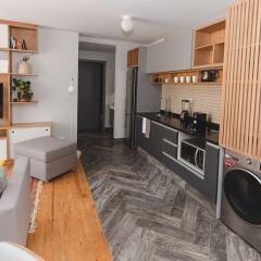 Отель Hip, Tech Top Floor Apt, w/ Private Terrace Мехико фото 12