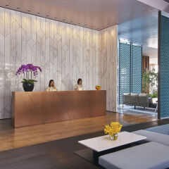 Oasia Hotel Downtown Singapore интерьер отеля