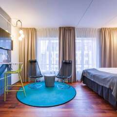 Отель Comfort Hotel Vesterbro Дания, Копенгаген - 1 отзыв об отеле, цены и фото номеров - забронировать отель Comfort Hotel Vesterbro онлайн комната для гостей фото 5