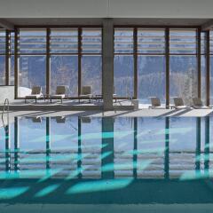 Отель Kulm Hotel St. Moritz Швейцария, Санкт-Мориц - отзывы, цены и фото номеров - забронировать отель Kulm Hotel St. Moritz онлайн бассейн фото 3