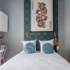 Апартаменты Apartments WS Haussmann - Lafayette Париж комната для гостей