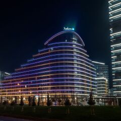 Отель Radisson Blu Residence, Istanbul Batisehir вид на фасад