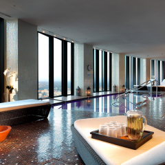 Отель Eurostars Madrid Tower Мадрид бассейн