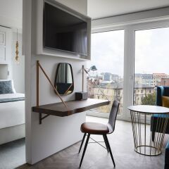 Отель Indigo Dresden - Wettiner Platz Германия, Дрезден - отзывы, цены и фото номеров - забронировать отель Indigo Dresden - Wettiner Platz онлайн комната для гостей