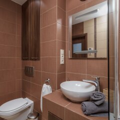 Отель Chill apartments Center Польша, Варшава - отзывы, цены и фото номеров - забронировать отель Chill apartments Center онлайн ванная фото 2