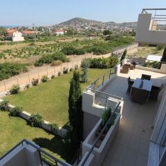 Отель Villa Abelos Греция, Галатси - отзывы, цены и фото номеров - забронировать отель Villa Abelos онлайн балкон