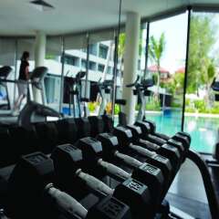 Отель Hard Rock Hotel Penang Малайзия, Пенанг - отзывы, цены и фото номеров - забронировать отель Hard Rock Hotel Penang онлайн фитнесс-зал фото 2