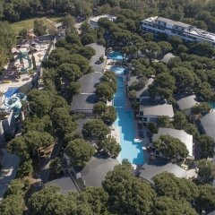 Voyage Belek Golf & Spa Турция, Белек - 9 отзывов об отеле, цены и фото номеров - забронировать отель Voyage Belek Golf & Spa - All Inclusive онлайн приотельная территория фото 2