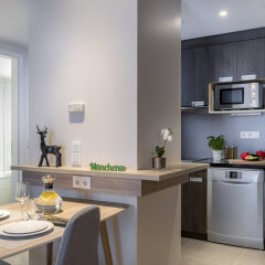 Отель Citadines Arnulfpark Munich в номере