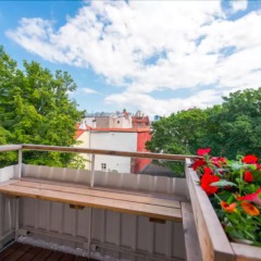 Отель Tallinn City Apartments Эстония, Таллин - отзывы, цены и фото номеров - забронировать отель Tallinn City Apartments онлайн балкон