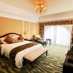 Отель Crowne Plaza Qingdao Ocean Spring Resort комната для гостей