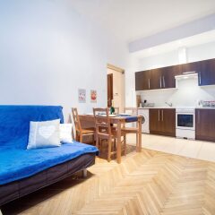 Апартаменты Blue Happy Apartment Варшава комната для гостей фото 2