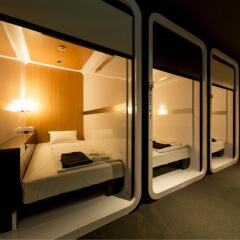 Отель First Cabin Nagasaki Нагасаки комната для гостей