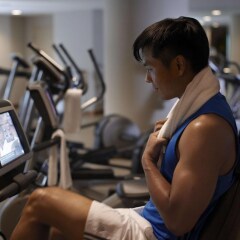 Отель Fairmont Pacific Rim Канада, Ванкувер - отзывы, цены и фото номеров - забронировать отель Fairmont Pacific Rim онлайн фитнесс-зал фото 3