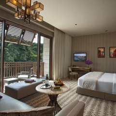 Отель Resorts World Sentosa - Equarius Hotel (SG Clean) Сингапур, Остров Сентоса - 2 отзыва об отеле, цены и фото номеров - забронировать отель Resorts World Sentosa - Equarius Hotel (SG Clean) онлайн комната для гостей фото 2