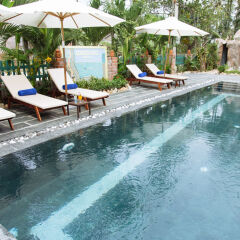 Отель Hoi An Golden Rice Villa с домашними животными
