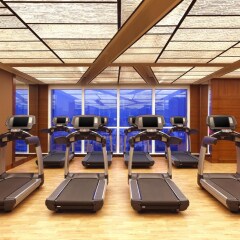 Sheraton Guangzhou Hotel Гуанчжоу фитнесс-зал