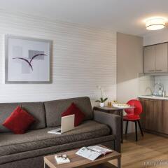 Отель Aparthotel Adagio Paris Bercy Village Франция, Париж - 2 отзыва об отеле, цены и фото номеров - забронировать отель Aparthotel Adagio Paris Bercy Village онлайн комната для гостей фото 4