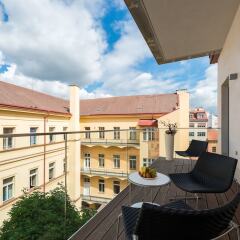 Отель EMPIRENT Aquarius Apartments Чехия, Прага - отзывы, цены и фото номеров - забронировать отель EMPIRENT Aquarius Apartments онлайн балкон